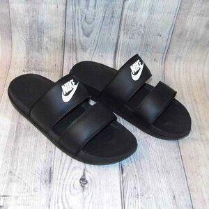 NIKE Offcourt Duo Black Slide Sandals Womens Size 8